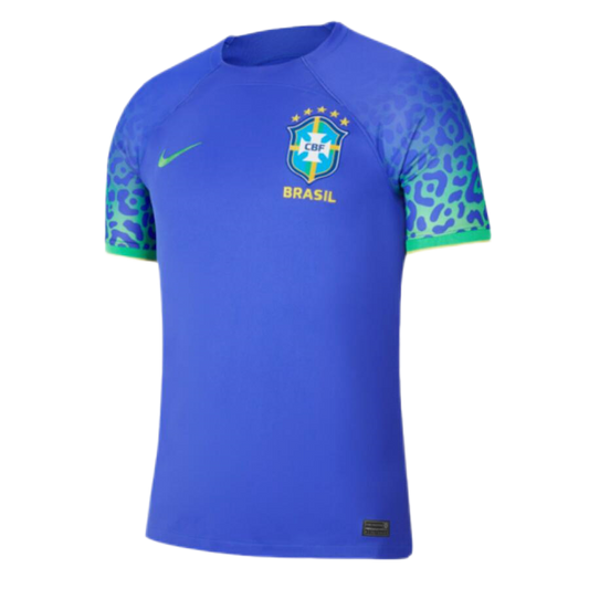 Brazil Soccer Jersey Away World Cup 2022