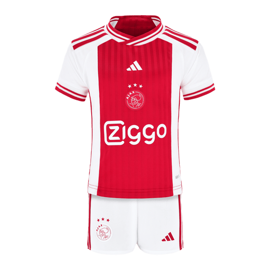 Kids Ajax Home Kit Jersey+Shorts 2023/24