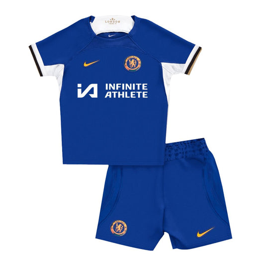 Kids Chelsea Home Kit Jersey+Short 2023/24