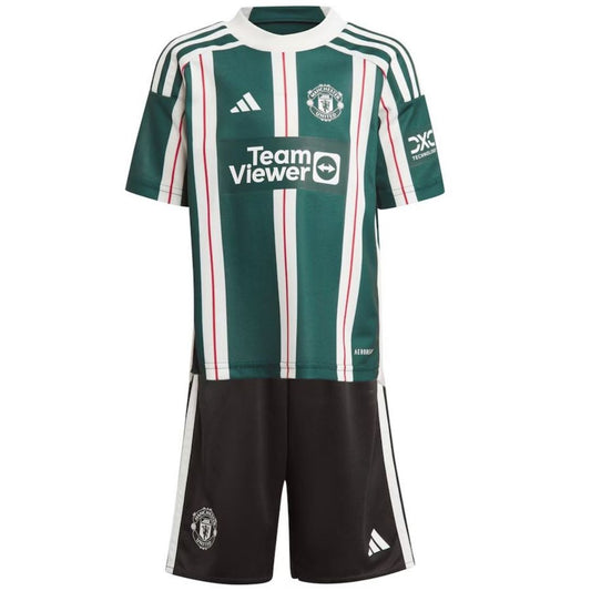 Kids Manchester United Away Jersey Kit 2023/24