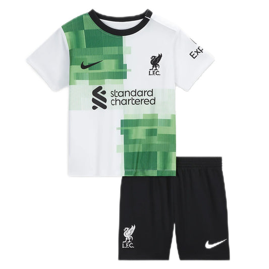 Kids Liverpool Away Jersey Kit 2023/24