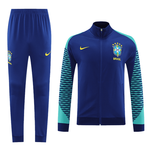 Brazil Training Jacket Kit (Jacket+Pants) Blue 2023/24