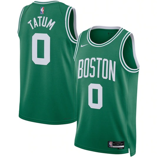 Kids Boston Celtics Jayson Tatum #0 Kelly Green 2022/23 Swingman Jersey - Icon Edition