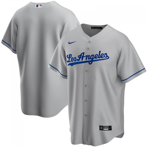 Men's Los Angeles Dodgers Gray Road